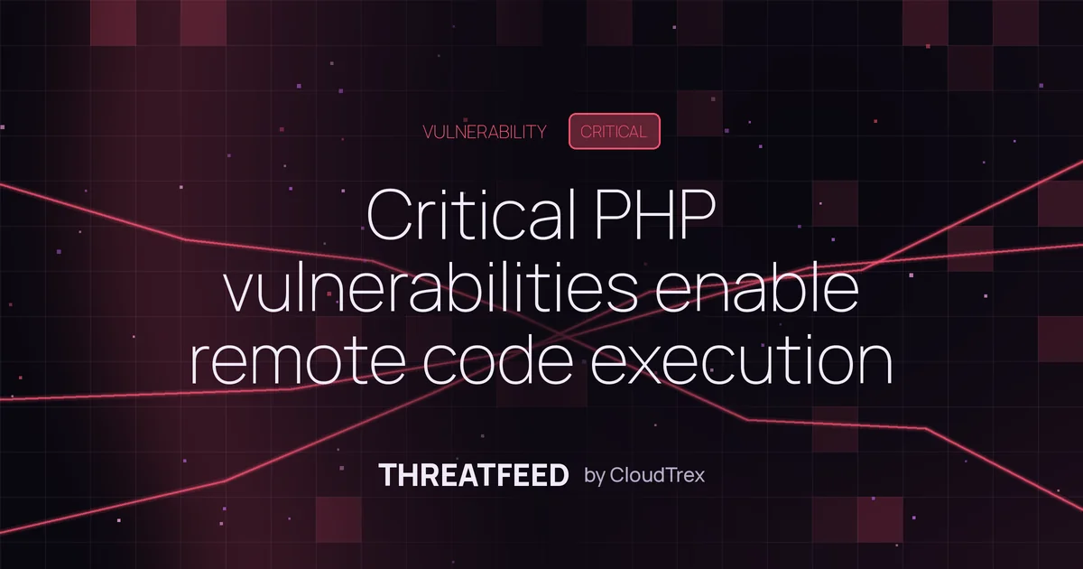 Critical PHP vulnerabilities enable remote code execution