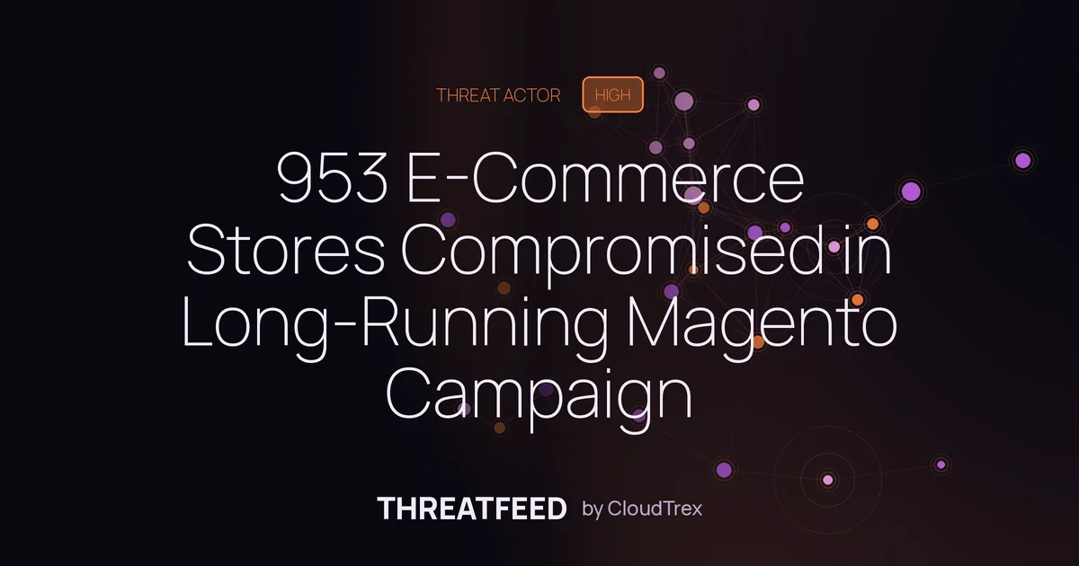 953 E-Commerce Stores Compromised in Long-Running Magento Campaign